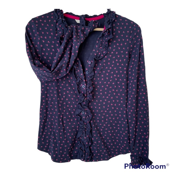 Boden Long sleeve Women's Top Size
6R / Boden Top / Cotton and Modal /
Soft Top. - Picture 4 of 16